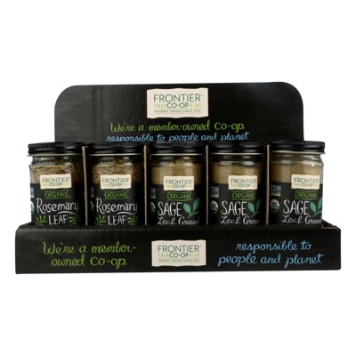 Frontier Co-Op Organic Savory Sage and Rosemary - Case of 15 ct