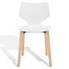Darnel Molded Plastic Dining Chair (Set of 2) - SFV6903 - Safavieh Couture - 2 of 4
