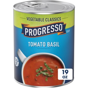 Progresso Gluten Free Vegetable Classics Tomato Basil Soup - 19oz - 1 of 4