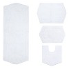 Waterford Collection Cotton Tufted Set of 4 Bath Rug Set - Home Weavers - 2 of 4