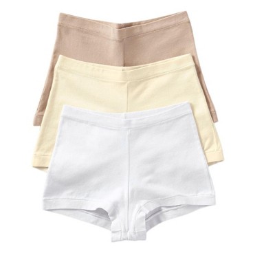 Leonisa  Simply Comfortable 3-Pack Stretch Cotton Boy short Panties -