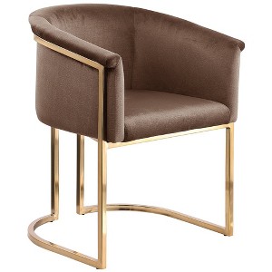 Meridian Furniture,Tierra Velvet Dining Chair - 1 of 4