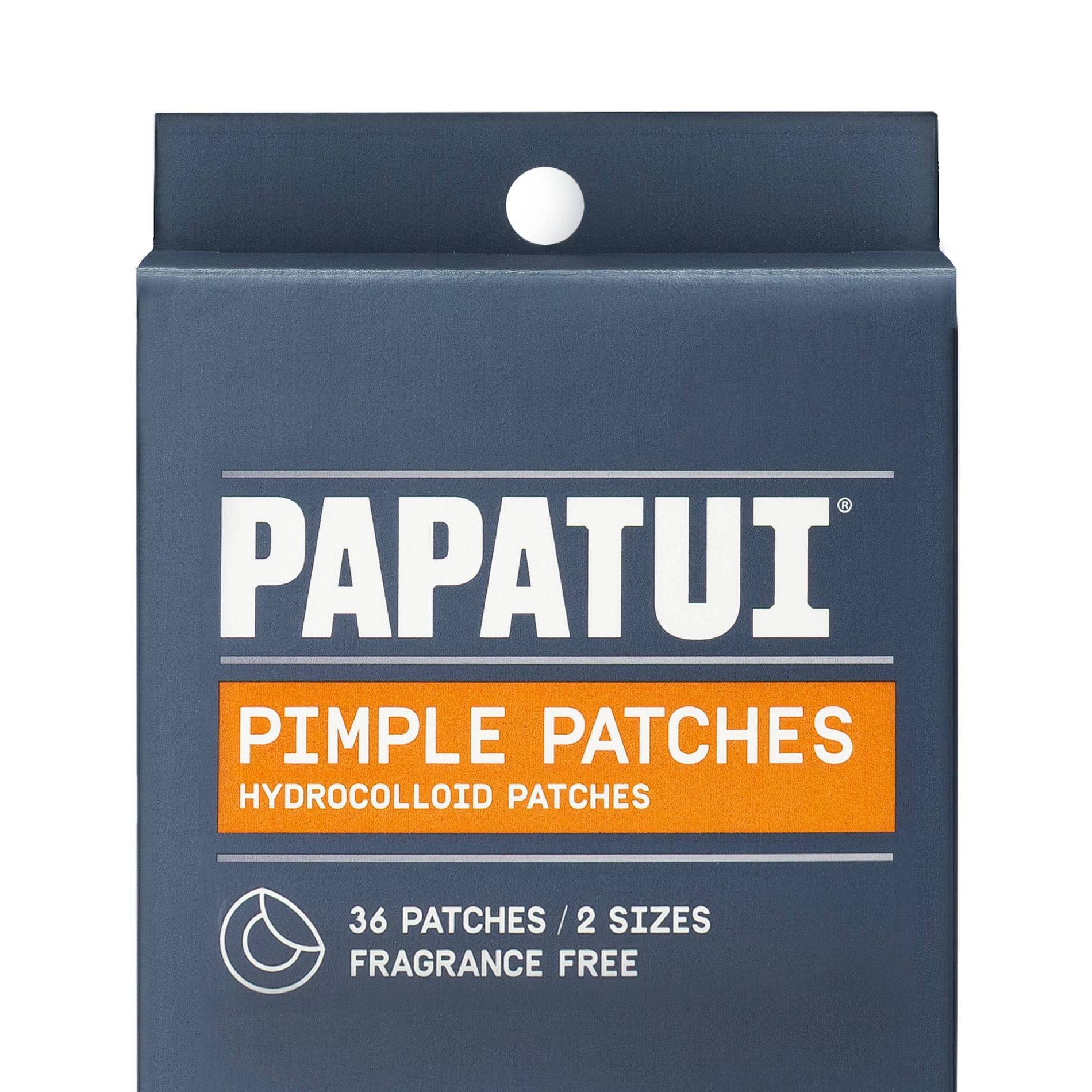 Papatui Men's Pimple Patch with Hydrocolloid Technology Dermatologist Tested - 36ct: Non-Toxic, Unscented, Normal and Acne-Prone Skin