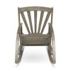 XIYUYEU Classic Patio Rocking Chair, Outdoor Rocking Chair with Acacia Wood Structure & Retractable Footrest - 4 of 4