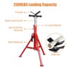 12 Ton Jack Stands with Lock, Heavy Duty Pin Type Professional Car Jack Stand, Adjustable Height to 11"-18", Fit for Cars and Most Automobiles 1 Pair - 3 of 4