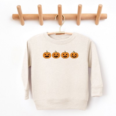 The Juniper Shop Four Pumpkins Toddler Sweatshirt