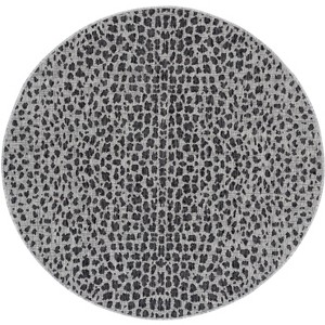 Courtyard CY8505 UV & Stain Resistant Non-Shedding Power Loomed Indoor/Outdoor Rugs - Safavieh - 1 of 4