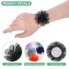 Unique Bargains Mesh Fabric Full Chiffon Flowers for DIY 12 Pcs - 2 of 4