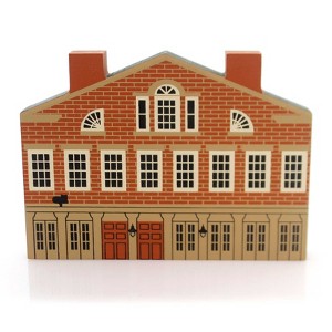 Cats Meow Village 4.5 Inch Old Warehouse Restaurant Roscoe Village Retired Pine Village Buildings - 1 of 2