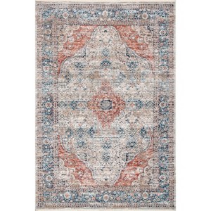 Nuloom Corinne Herati Medallion Indoor Area Rug - 1 of 4