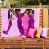 Pardon My Fro Plush Fleece Blanket - 2 of 4