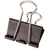ACCO Medium Binder Clips Steel Wire 5/8" Cap 1 1/4"w Black/Silver Dozen 72050 - 4 of 4