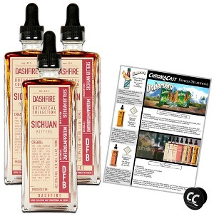 Dashfire 3 Pack Sichuan Cocktail Bitters, 100ml/ - 1 of 1