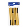 Beistle Pkgd Sparkling Gold Horns, 9", (24/Pkg) Gold - 3 of 4