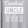 Men's - Instant Message - Coolest Uncle Ever Long Sleeve Graphic T-Shirt - 2 of 4