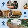 coucheta Multi-size Washable Retro Floral Area Rug for Living Room, Soft Non Slip Vintage Low Pile Stain Resistant Carpet, for Bedrom, Dining Room - 4 of 4