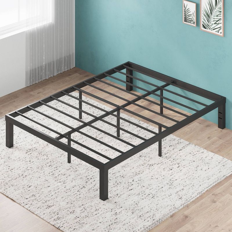 Luis Quick Lock Metal Platform Bed Frame Black - Zinus, 4 of 13