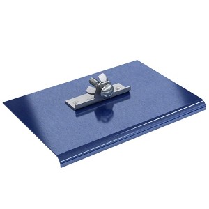 Bon Tool 22-746 Walk Edger - Blue Steel 9-inch X 6-inch - 3/8-inch Radius 1/2-inch Lip - 1 of 3