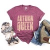 Autumn Queen Block Distressed - Women's Short Sleeve Graphic T-Shirt - 2 of 4