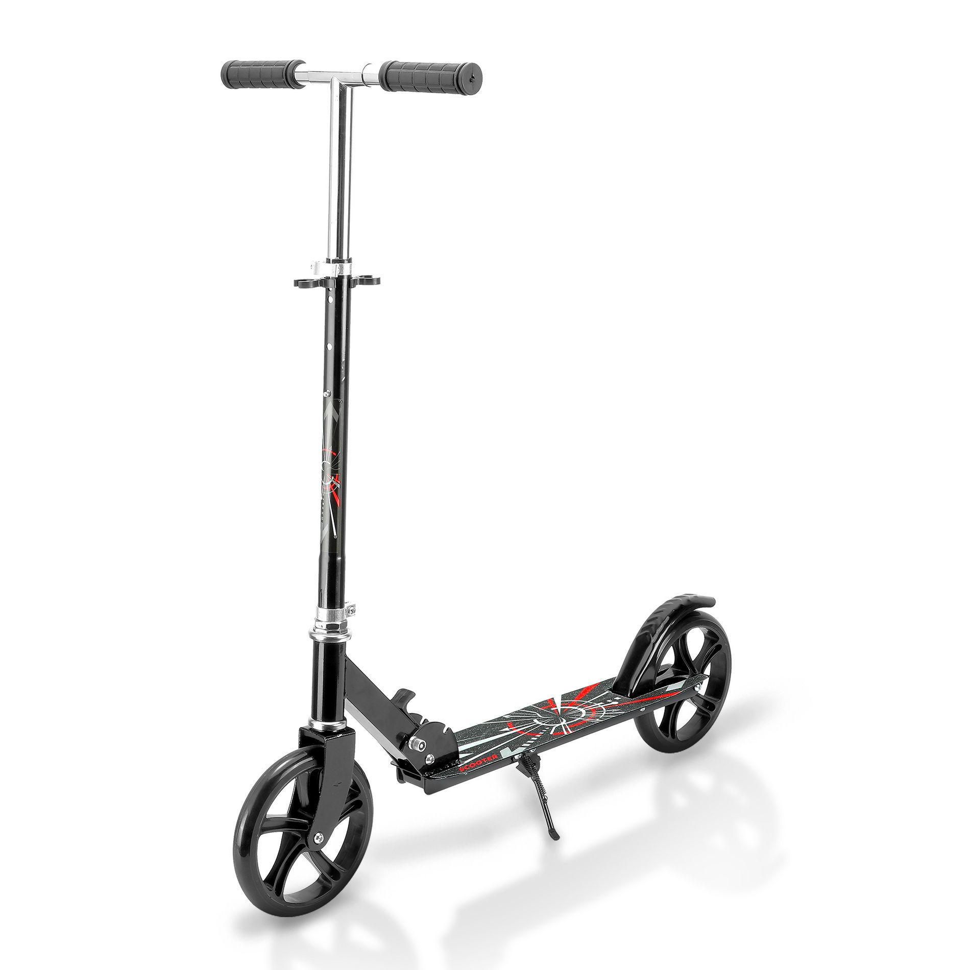 Foldable Kick Scooter for Adults and Teens with Adjustable Height 240 lbs Capacity
