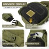 Generic Tactical Backpack for Men, Waterproof Military Sport Bag Pack Crossbody Sling Backpack Tactical Bag - 3 of 4