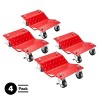 Pentagon Tools 16x12in Antiskid Car Dolly Set of 4 - 2 of 4