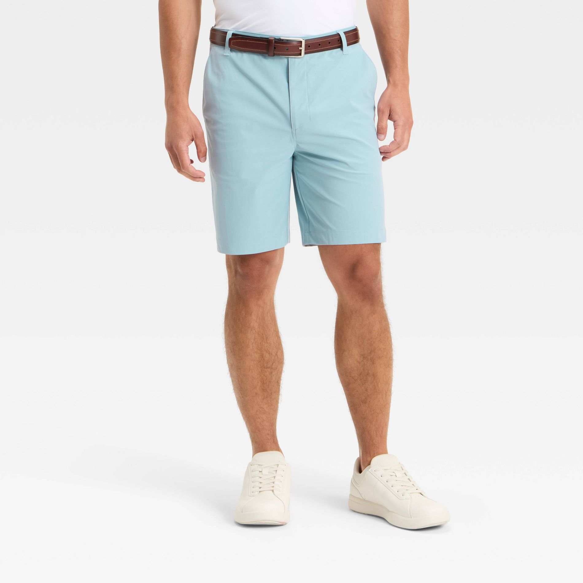 Men's Golf Shorts 8" - All In Motion™ Light Blue 36