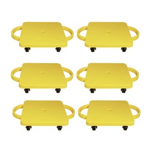 GSE Floor Scooter Board Set of 6, with Handles, Sitting Scooter for Kids Indoor Play, Fun Scoot Board - 1 of 4
