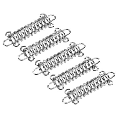 Spring Clip Wire Buckle Steel Crude Rob Side Garden Silver High Quality