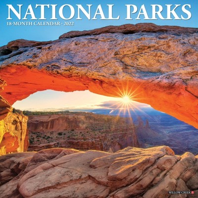 2022 Wall Calendar National Parks - Willow Creek Press