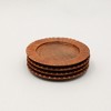 Gulches Dark Brown Round Wood 13 in Decorative Bowls 1 Pack - 3 of 4