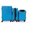 Mirage Luggage Alisa ABS Hard shell Lightweight 360 Dual Spinning Wheels and Combo Lock 3-Piece Luggage Set - 3 of 4