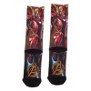 Avengers Socks Infinity War Iron Man Sublimated Character Design Crew Socks - 3 of 4
