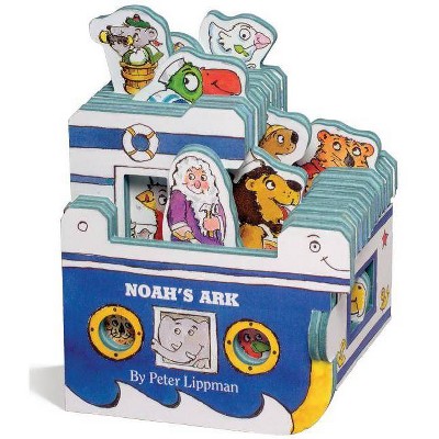 Noah's Ark - (Mini House Book) by  Peter Lippman (Board Book)