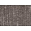 Chenille Chair with Metal Legs, Pocket Coil Seating and Throw Pillow for Living Room - 3 of 4