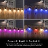Enbrighten 20 Bulb LED Wi-Fi Color Changing Outdoor Cafe String Lights Black - 4 of 4