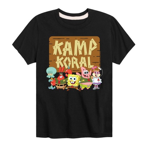 Boys' - SpongeBob SquarePants - Kamp Koral Kamp Koral Group Short Sleeve Graphic T-Shirt - image 1 of 4