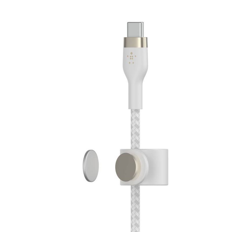 Belkin BoostCharge Pro Flex USB-C Lightning Connector Cable + Strap, 5 of 10