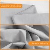 2 Pack Cotton Pillowcases, Breathable and Soft Bed Pillow Cases with Envelope Closure - NTBAY - 3 of 4