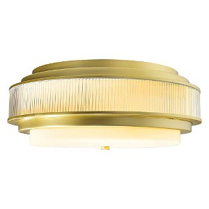CWI Lighting Valdivia 4 Light Satin Gold Flush Mount - 1 of 4