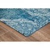 36"x48" Maldives 1/2" Rug'D Chair Floor Mat Blue/Ivory - Anji Mountain - 2 of 4