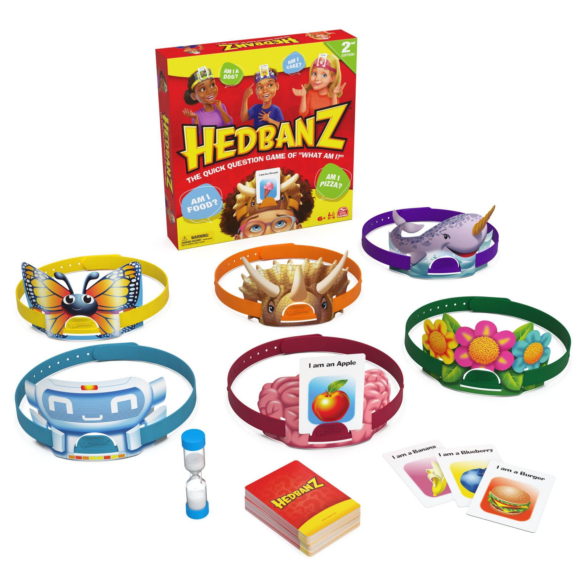 Hedbanz 2nd Edition Picture Guessing Board Game