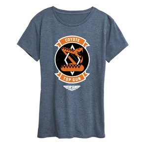 Women's - Top Gun: Maverick - Coyote Badge Short Sleeve Graphic T-Shirt - 1 of 4