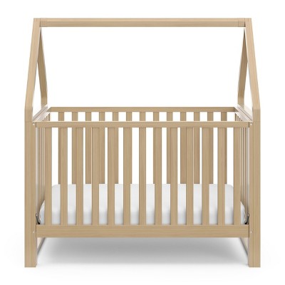 Driftwood 5-in-1 Convertible Crib with Playhouse Design