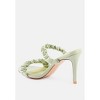 Qualie Ruched Strap Stiletto Sandals Women - 3 of 4