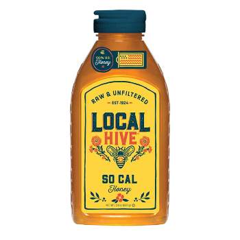 Local Hive So Cal Raw & Unfiltered Honey - 24oz