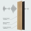 0.83 in. x 7.87 ft. x 1 ft. Slat Wood Sound Absorbing Decorative Wall Paneling 2-Pack - 4 of 4