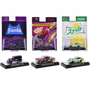 "Sodas" Set of 3 pieces Release 51 Limited Edition to 10000 pieces Worldwide1/64 Die Cast Model Cars by M2 Machines - 1 of 4