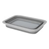 Leisure Sports Collapsible Multiuse Portable Wash Bin - 10L, Gray - 4 of 4