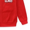 Sesame Street Elmo Boys Full Zip Up Hoodie For Toddler - Size 2T - 4 of 4